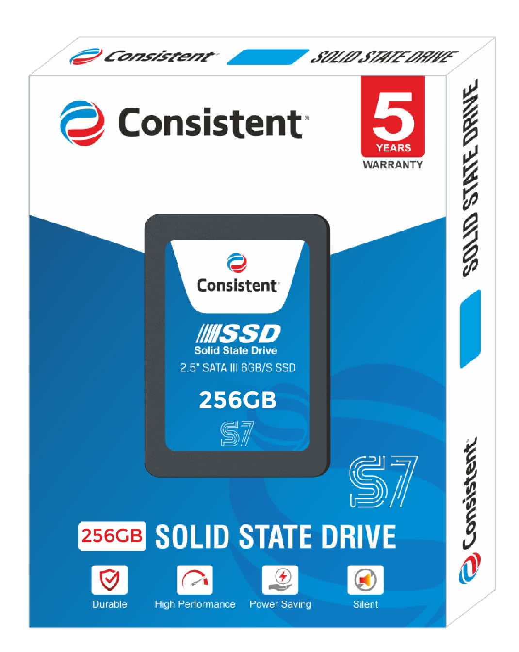 Consistent S7 256GB SSD Box
