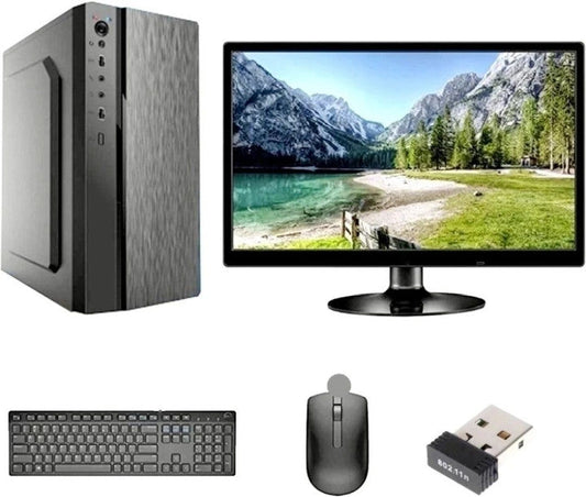 Intel Core i5 (16 GB / 256 GB / Windows 11) Assembled Desktop Computer (19 inch Display)