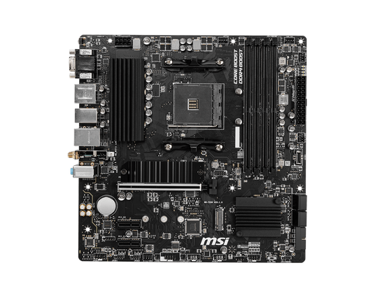MSI B550M PRO-VDH WIFI AMD AM4 Motherboard (DDR4/PCIe 4.0/Wi-Fi/USB 3.2) 7C95-001R