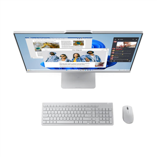Lenovo IdeaCentre AIO 27" All-in-One Desktop [i3-1315U 13th Gen/8GB DDR5/512GB SSD/Win11/Office 24/Cloud Grey] F0HM00PKIN