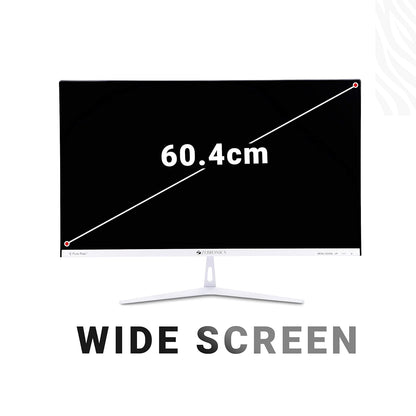 Zebronics 24 inch (60.4 cm) FHD LED Monitor | HDMI & VGA | Built-in Speaker | Slim Bezel | Metal Stand | Wall Mountable – ZEB-A24FHD