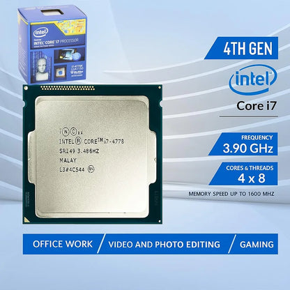 Desktop PC,Core i7-4770/90 Turbo | 16GB RAM | 512GB M.2 NVMe SSD 2 Years Warranty