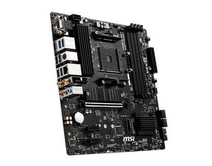 MSI B550M PRO-VDH WIFI AMD AM4 Motherboard (DDR4/PCIe 4.0/Wi-Fi/USB 3.2) 7C95-001R