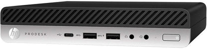 (Refurbished) ProDesk Tiny PC - Core i5 7th Gen, 8GB RAM, 256GB NVMe SSD, WiFi, Windows 11
