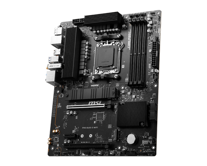 MSI PRO B650-S WIFI AMD AM5 Motherboard (DDR5/PCIe 4.0/Wi-Fi 6E/USB 3.2 Gen2)